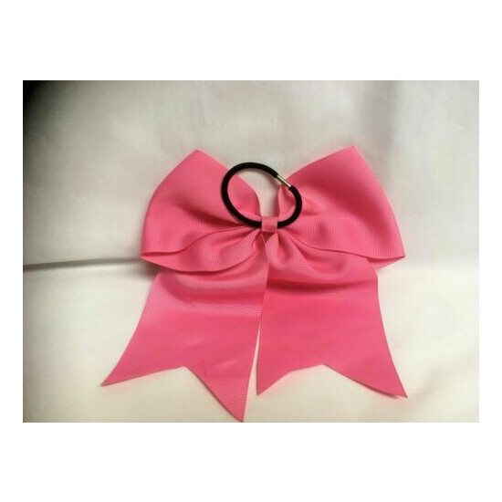 Girl's Hair Bows - 2 Pink, 1 Navy, 1 Maroon image {2}