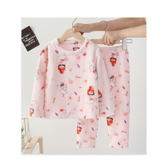 CityComfort Fleece Pyjamas For Kids, Fluffy Boys and Girls Winter Warm PJs image {4}