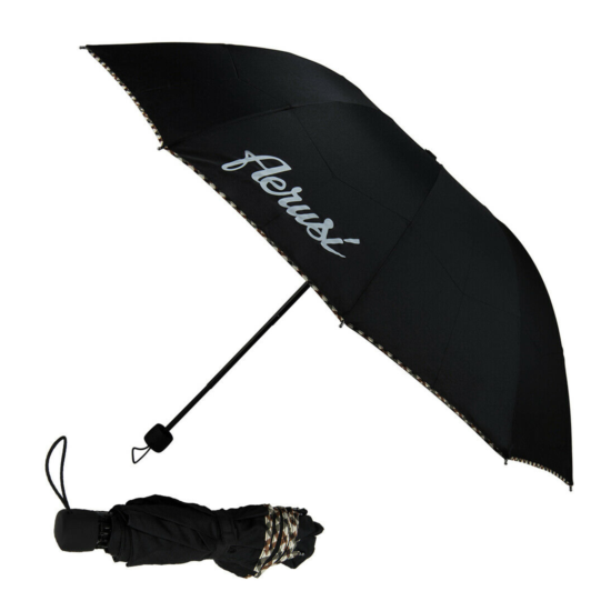 Aerusi Travel Windproof UV Protection Compact Folding Sun Rain Portable Umbrella image {1}