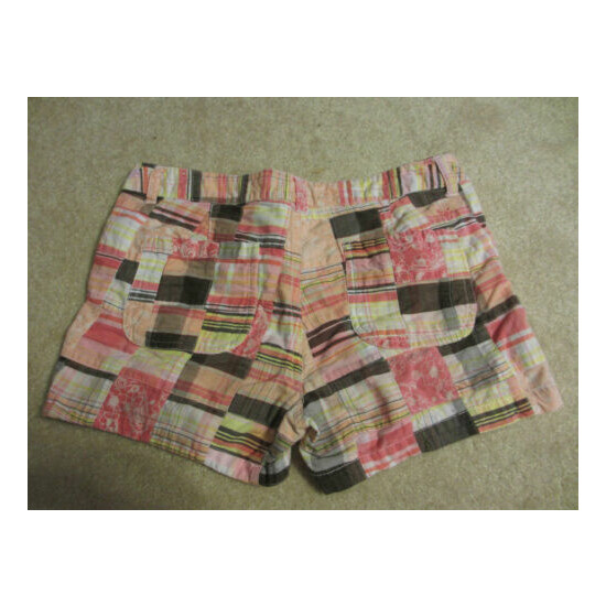 SHORTS - Justice - Pink Patchwork - Girl's - Sz 14 image {3}