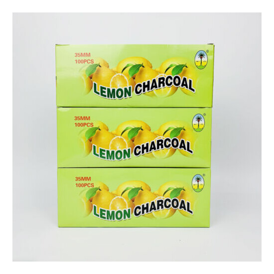 Lemon Flavored Useful Hookah Charcoal Quick-lighting Charcoal Hookah Accessories Thumb {5}