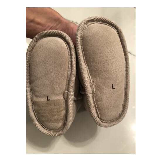 Infant large suede/genuine Sheepskin booties NEW image {4}