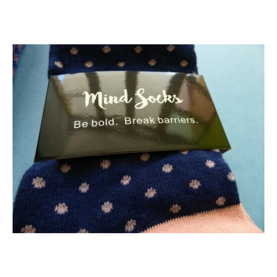 Tie Doctors Blue Peach + Pen Tie Clip + Tropicalia Beaded Bracelet + Mind Socks  image {4}