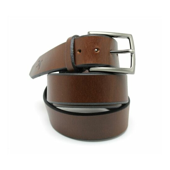 Brown Leather Belt Size 42 image {1}