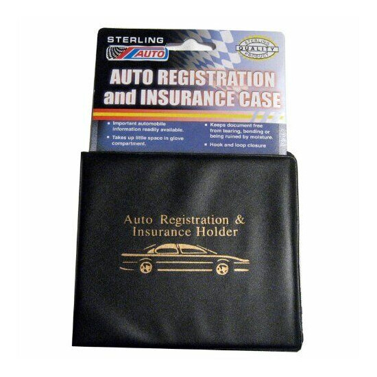 to Car Truck Registration Insurance Case Document Holder Wallet Folder 288  image {2}