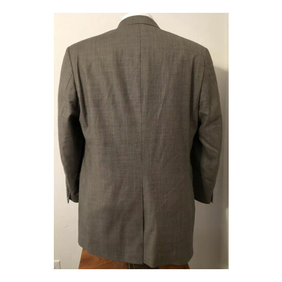 Lauren Ralph Lauren Mens Gray Wool Classic Fit Blazer Sport Coat Jacket SIZE 42L image {7}