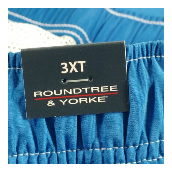 Roundtree & Yorke Blue Swim Trunks Mens Sz 3XT image {3}
