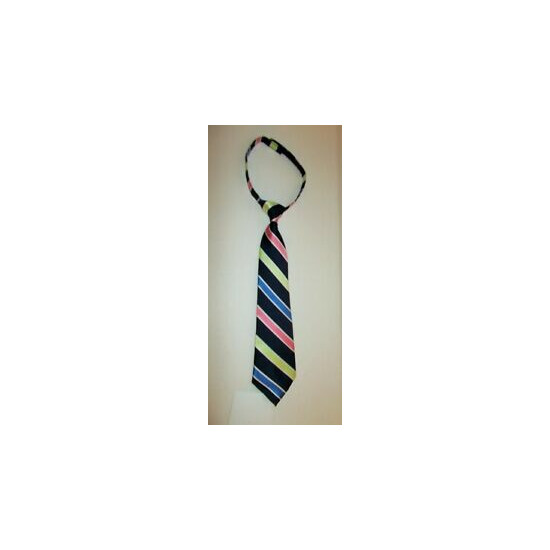 NEW BOYS GYMBOREE 2T-5T SPRING SUMMER EASTER STRIPED TIE ADJUSTIBLE FREE SHIP image {1}