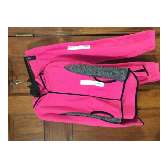 New So Fleece jacket & pants Pink S 7 $ 80 NWT image {2}