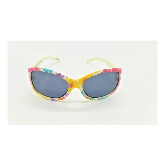 Gymboree Daisies Kids Girls Sunglasses White and Multi Color image {1}