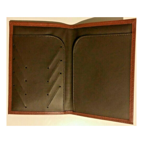 Passport Wallet Leather Unused by Trevelyan with Gift Box image {3}
