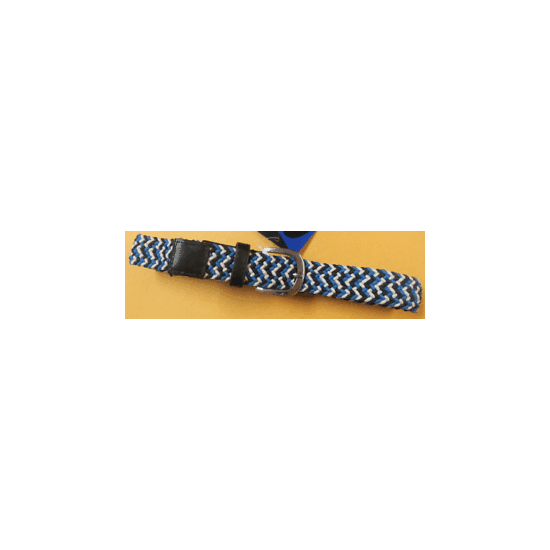 Childrens Toddler Multi Color Tweed Belt Navy, Blue White Size 4-5 Years image {1}