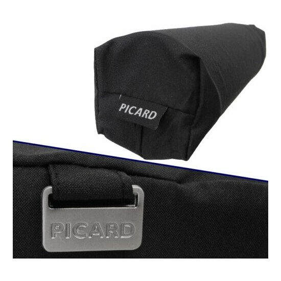 Picard, Unisex Umbrella Black Pocket Umbrella, Black Screen, Black Umbrella image {6}
