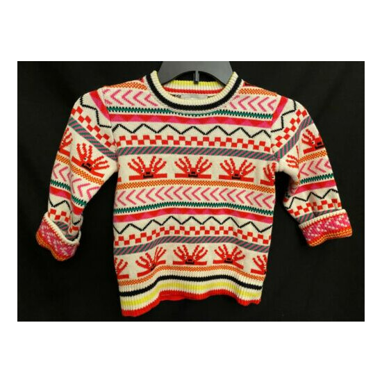 Stella McCartney Kid Girl Boy Sweater Graphic Hedgehog Intarsia Knit Jumper 5 Yr image {1}