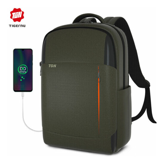 Tigernu Level II Bulletproof Backbag 15.6" Laptop Backpack Travel Backpacks image {1}