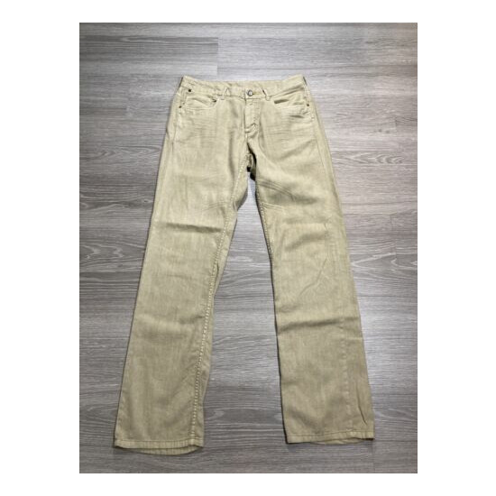 TOMMY BAHAMA Authentic Fit Linen Cotton Blended Men's 5 Pocket Jeans 34X34 image {1}