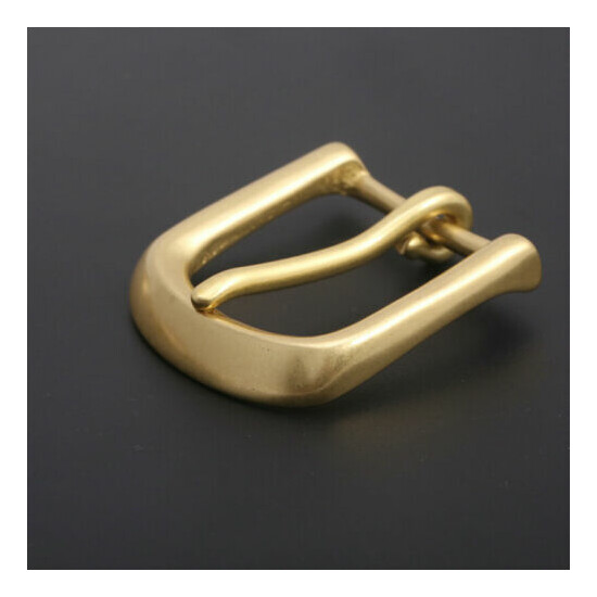 2X DIY Solid Brass Pin Buckle for Men Leather Belt Replacement Strap Accessories image {1}