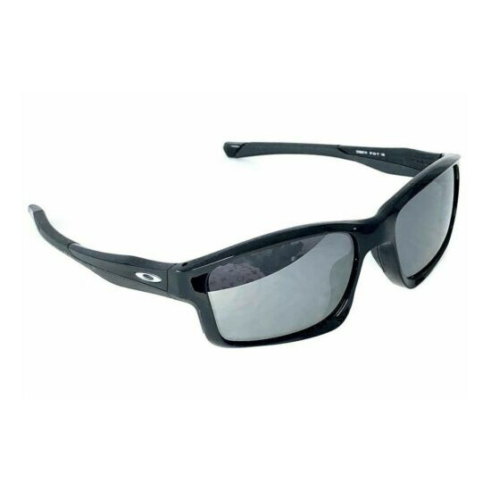 New OAKLEY Men's Sunglasses Chainlink polished black with black iridium  image {3}
