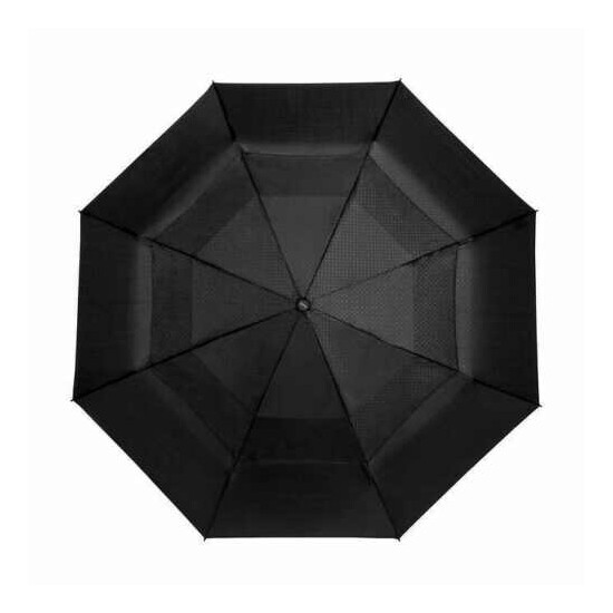 ShedRain The Ultimate Umbrella Vented, Black Automatic Open & Close 47.3-inch image {2}