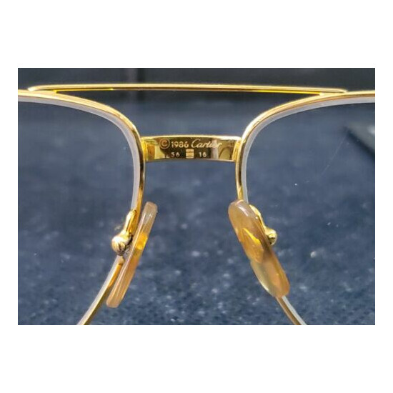 Vintage Classic Cartier Romance Gents Eyewear,Timeless Elegance & Well Cared. image {8}