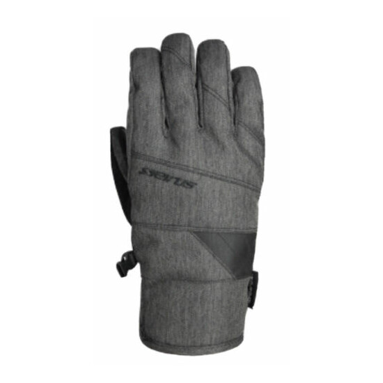 Seirus Soundtouch Heatwave Plus Dissolve Gloves - Heather Black - Small (M) image {1}
