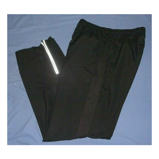 FITNESS GEAR Black Unlined Sport Athletic Pant Size Small image {1}