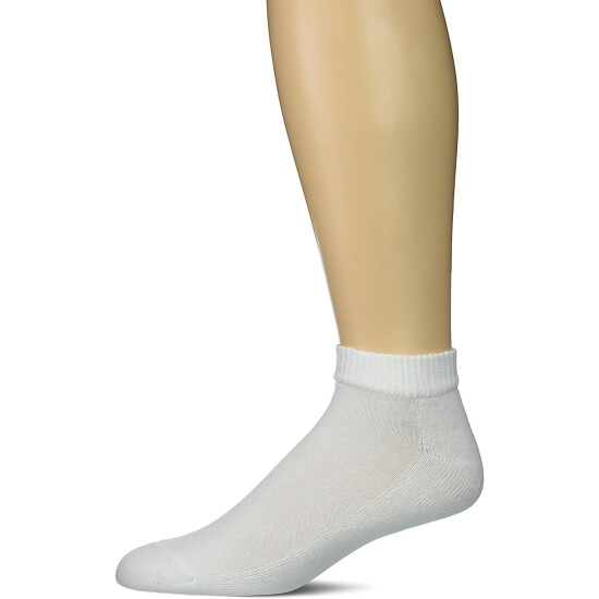 Gildan mens Stretch Cotton Low Cut Socks, 12-pack image {4}