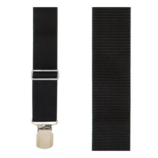 HEAVY DUTY WORK SUSPENDERS - 2 Inch Wide With Pin Clips (4 Colors & 4 Sizes, image {6}