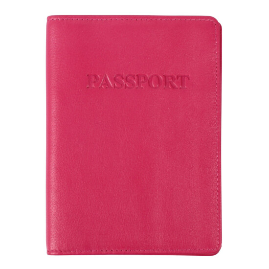 Karla Hanson RFID Blocking Leather Passport Holder image {5}