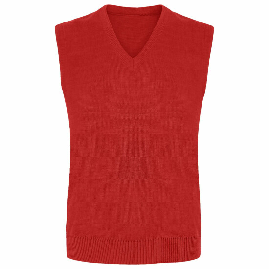 Kid Boys Girls V Neck Sleeveless Knitted Tank Top Pull-Over Sweater Uniform Wear image {6}