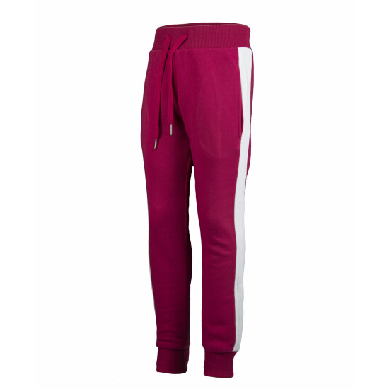 Kids Trousers Warm Boys Tracksuit Bottoms Girls Side Stripped Joggers 3-14 Y image {3}