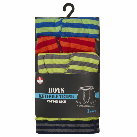 Kid 3 OR 6 Boys Boxer Shorts Super Quality Underwear Ages 2-13 Years Cotton RICH image {6}