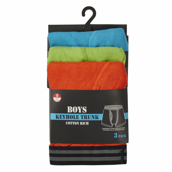 Kid 3 OR 6 Boys Boxer Shorts Super Quality Underwear Ages 2-13 Years Cotton RICH image {7}